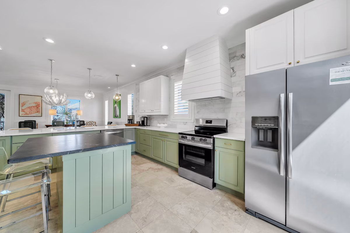 Fully Stocked Renovated Kitchen