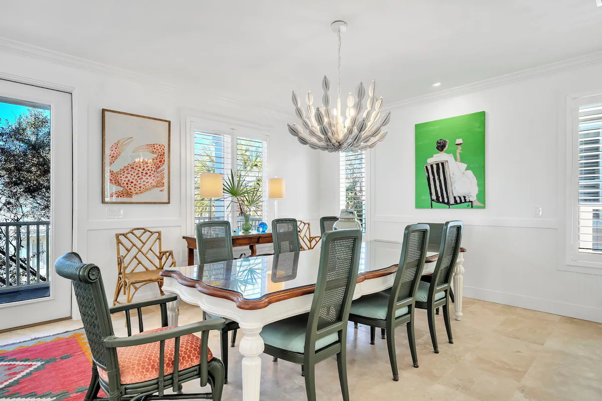 Dining Room--Seating for 12 people